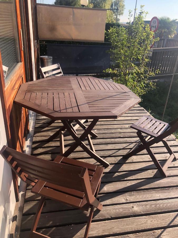 Seevilla Matilda direkt am Ufer Jois Exteriör bild
