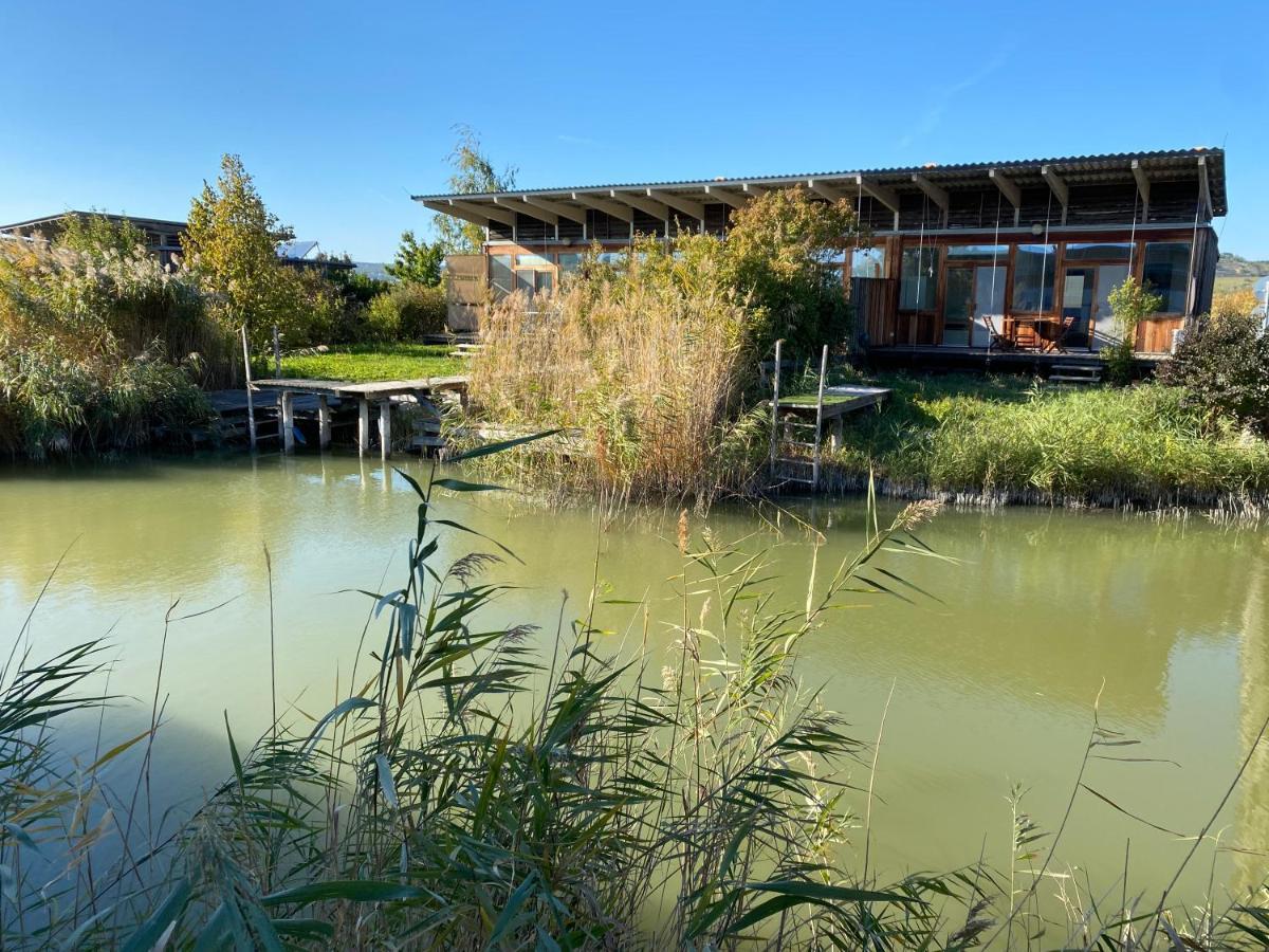 Seevilla Matilda direkt am Ufer Jois Exteriör bild