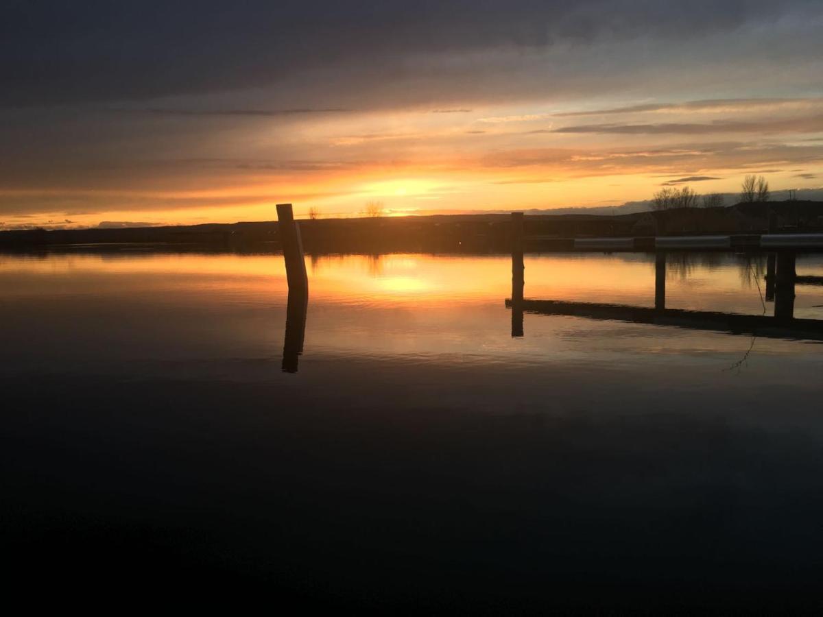 Seevilla Matilda direkt am Ufer Jois Exteriör bild