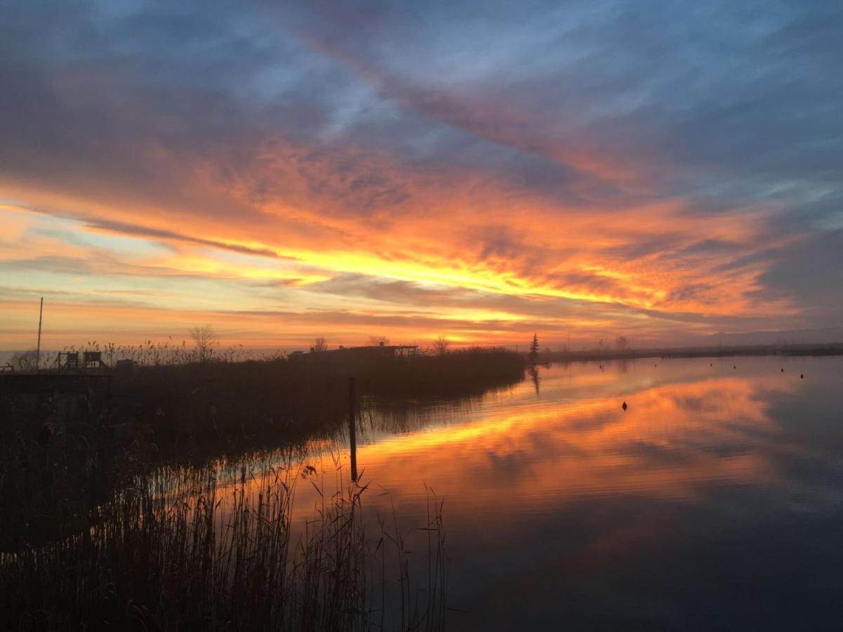 Seevilla Matilda direkt am Ufer Jois Exteriör bild