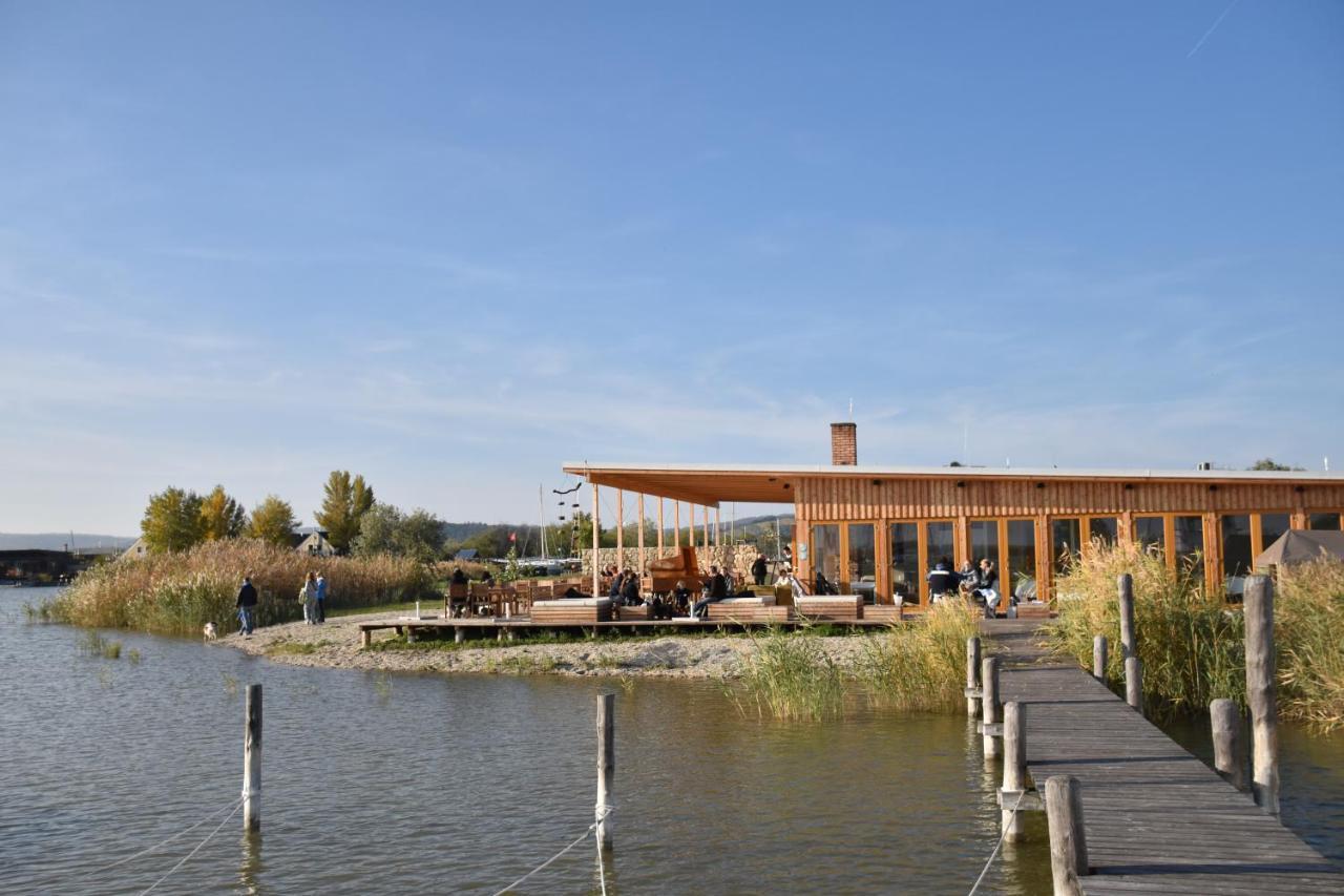 Seevilla Matilda direkt am Ufer Jois Exteriör bild